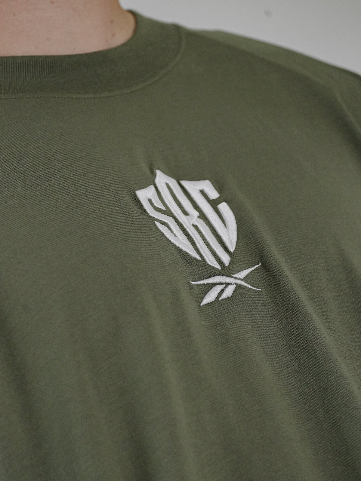 Sharks Reebok Khaki Tee