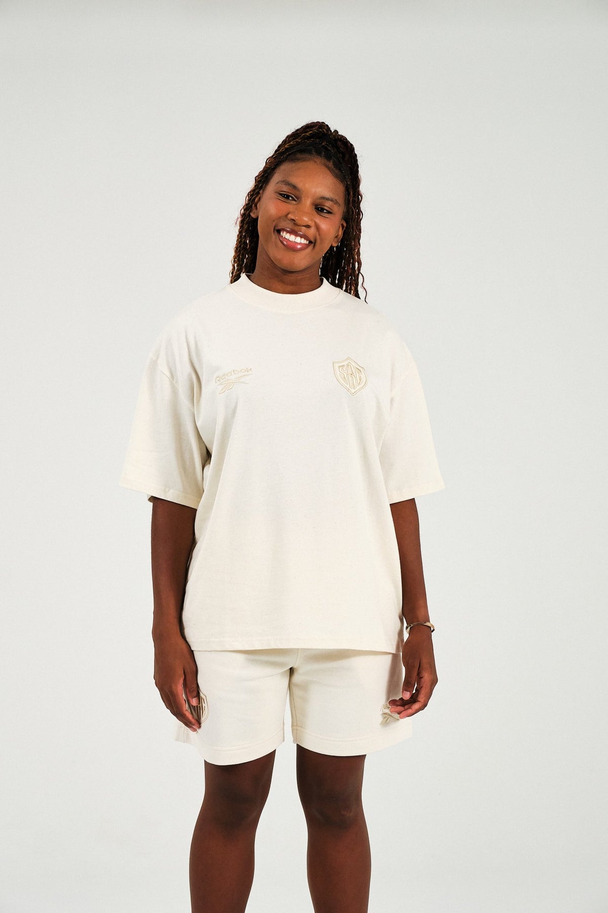 Sharks Reebok Natural Raw Tee