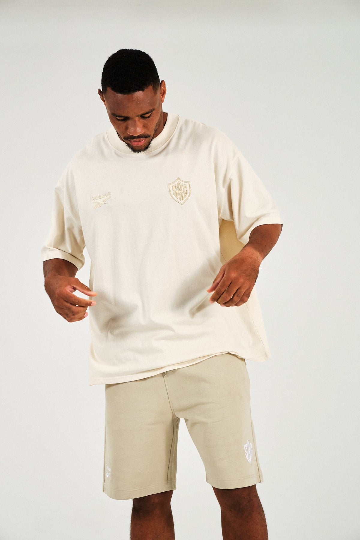 Sharks Reebok Natural Raw Tee
