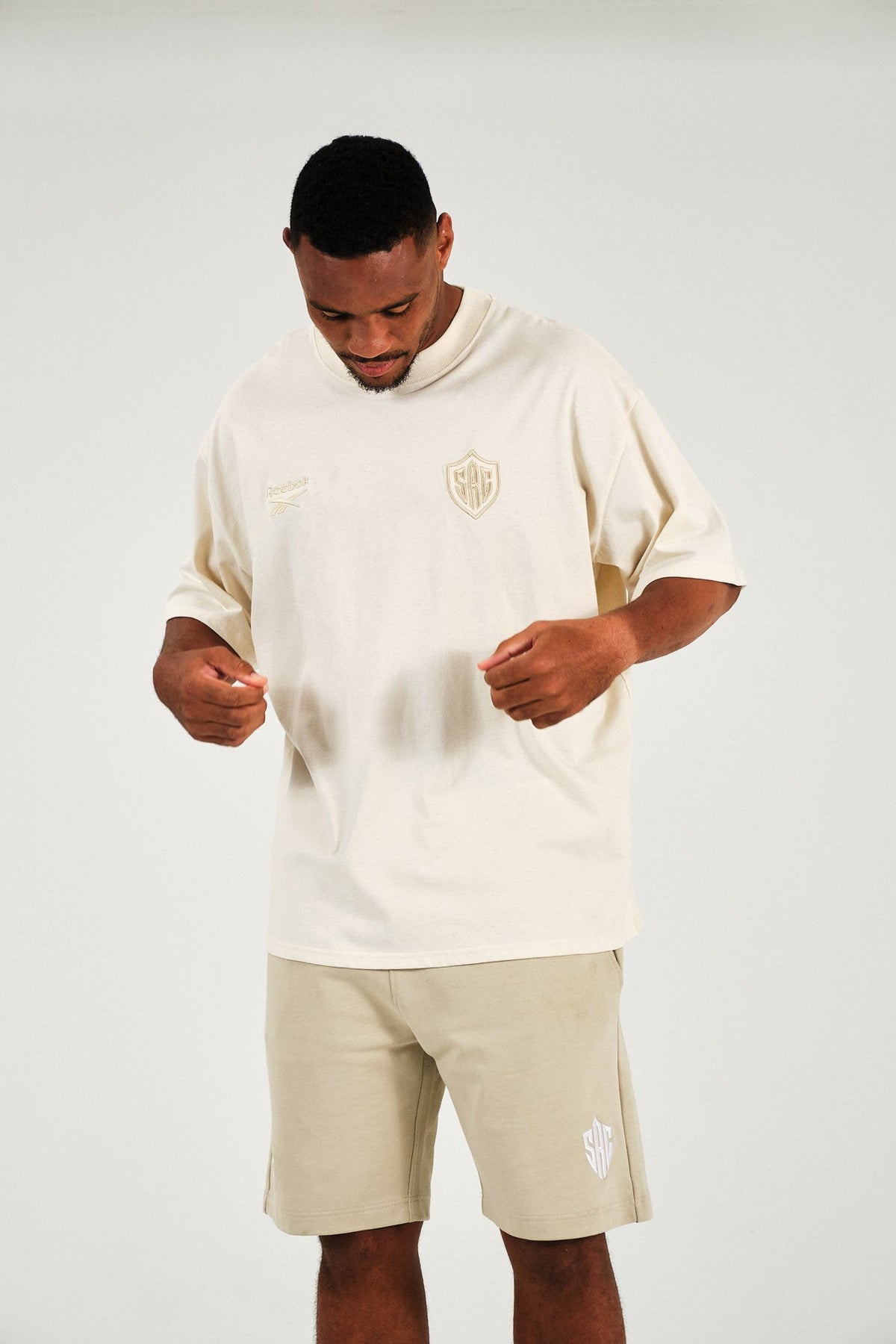 Sharks Reebok Natural Raw Tee