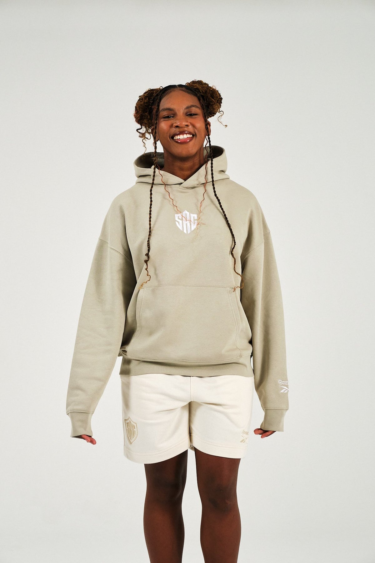 Sharks Reebok Stone Hoody