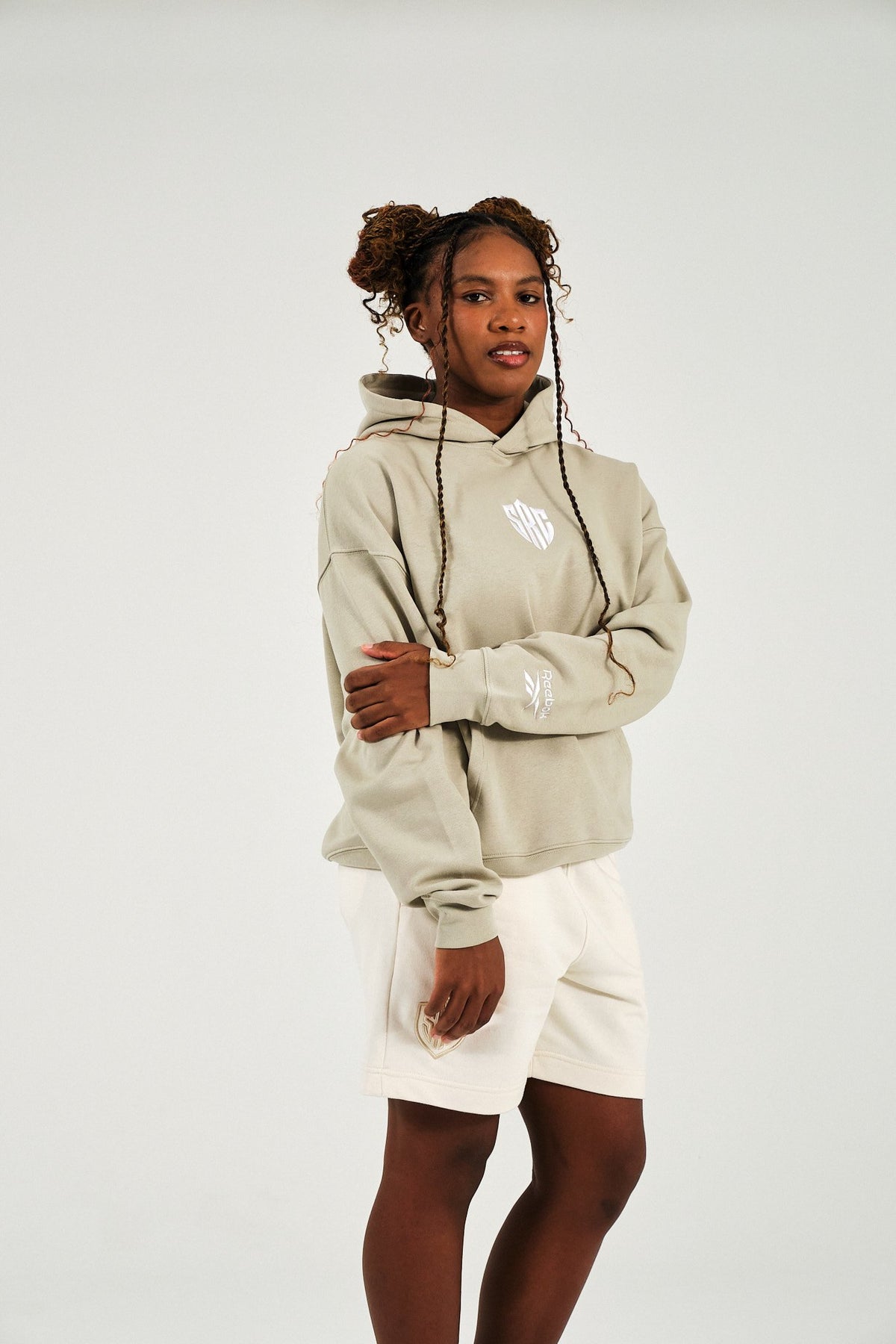 Sharks Reebok Stone Hoody