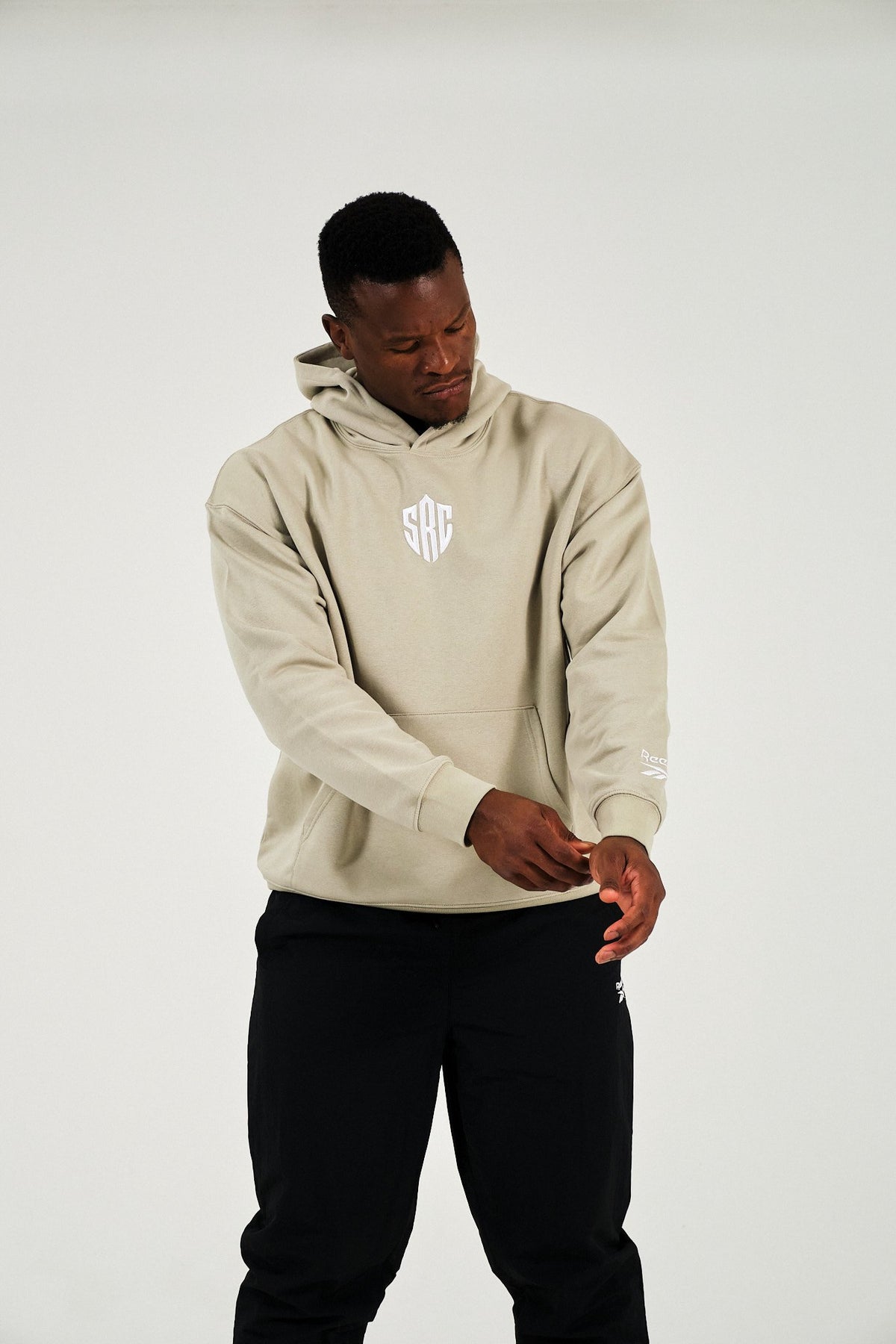 Sharks Reebok Stone Hoody