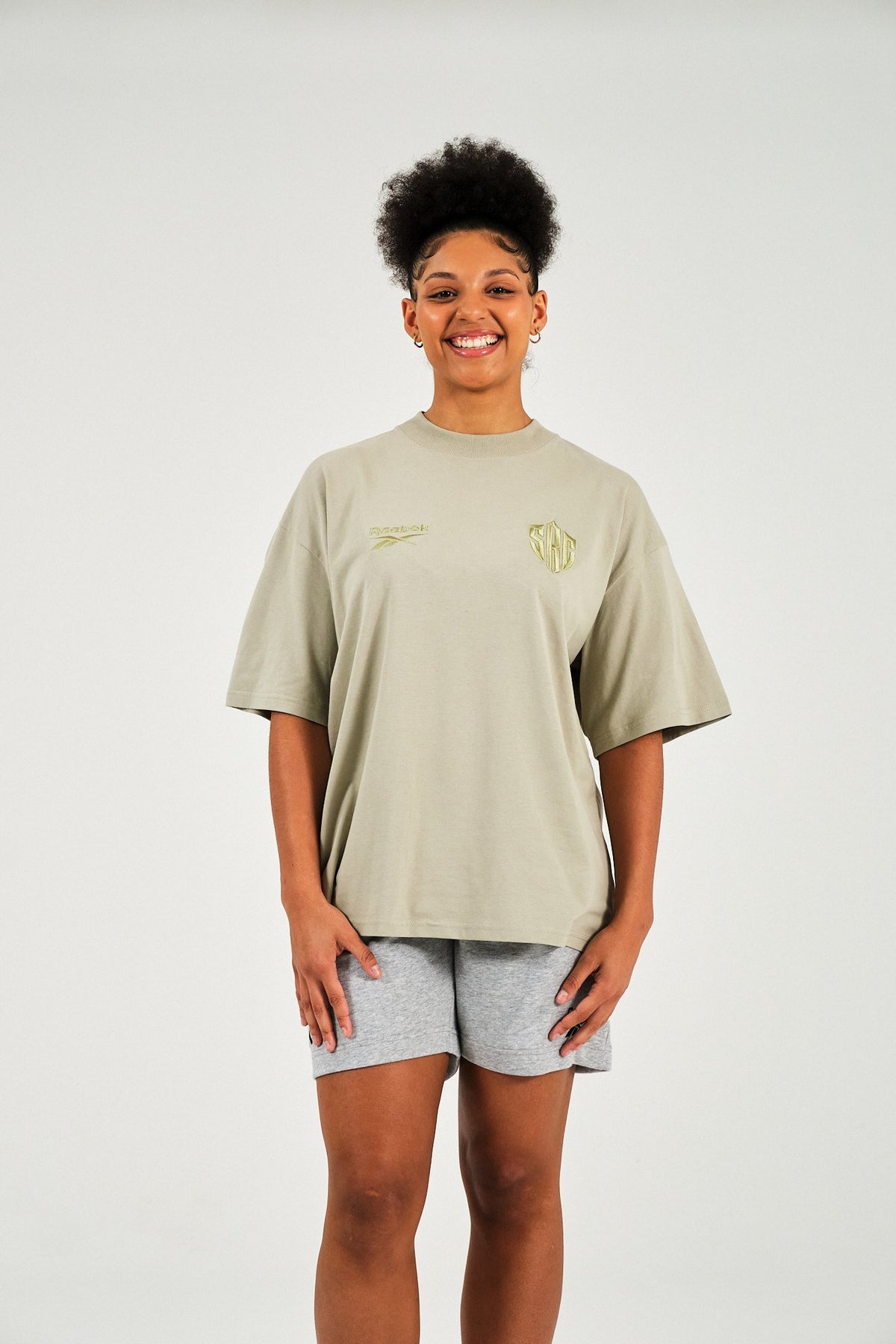 Sharks Reebok Stone Tee