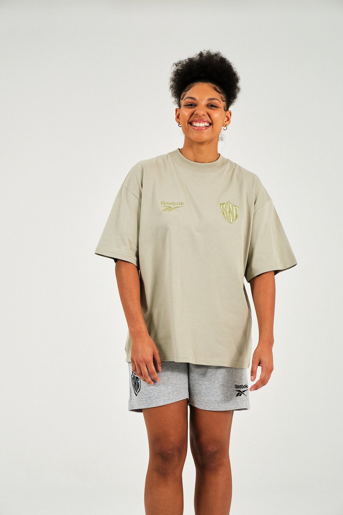 Sharks Reebok Stone Tee