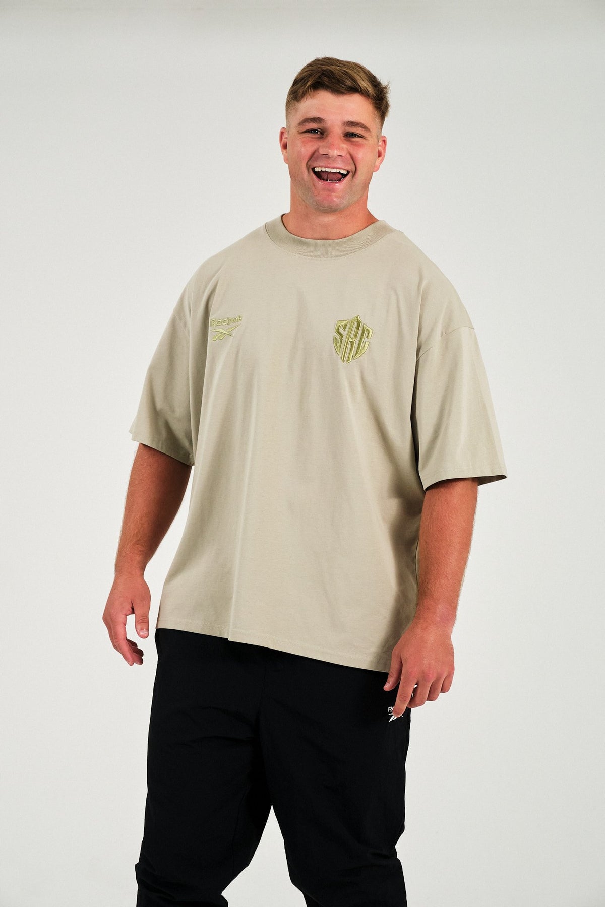 Sharks Reebok Stone Tee