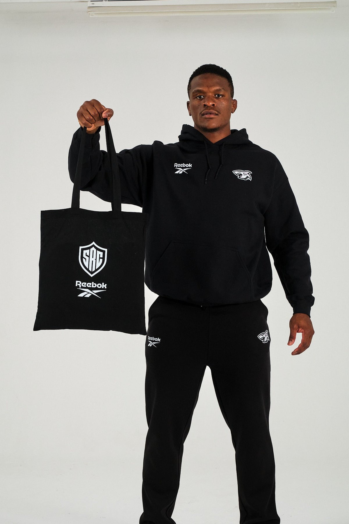 Sharks-Tote Bag Print(Front Only)-Black