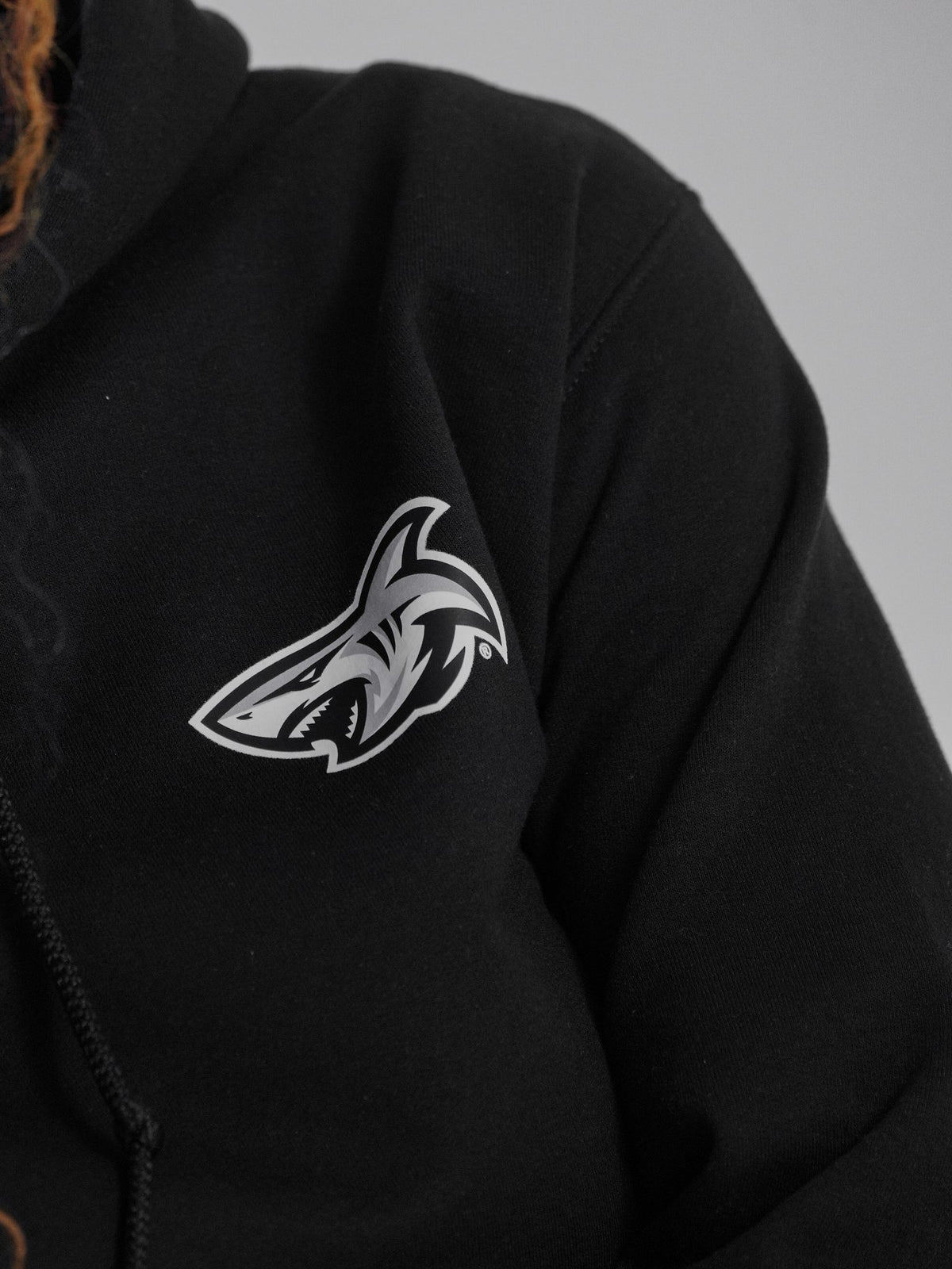 Sharks-Unisex Hoodie Print-Black