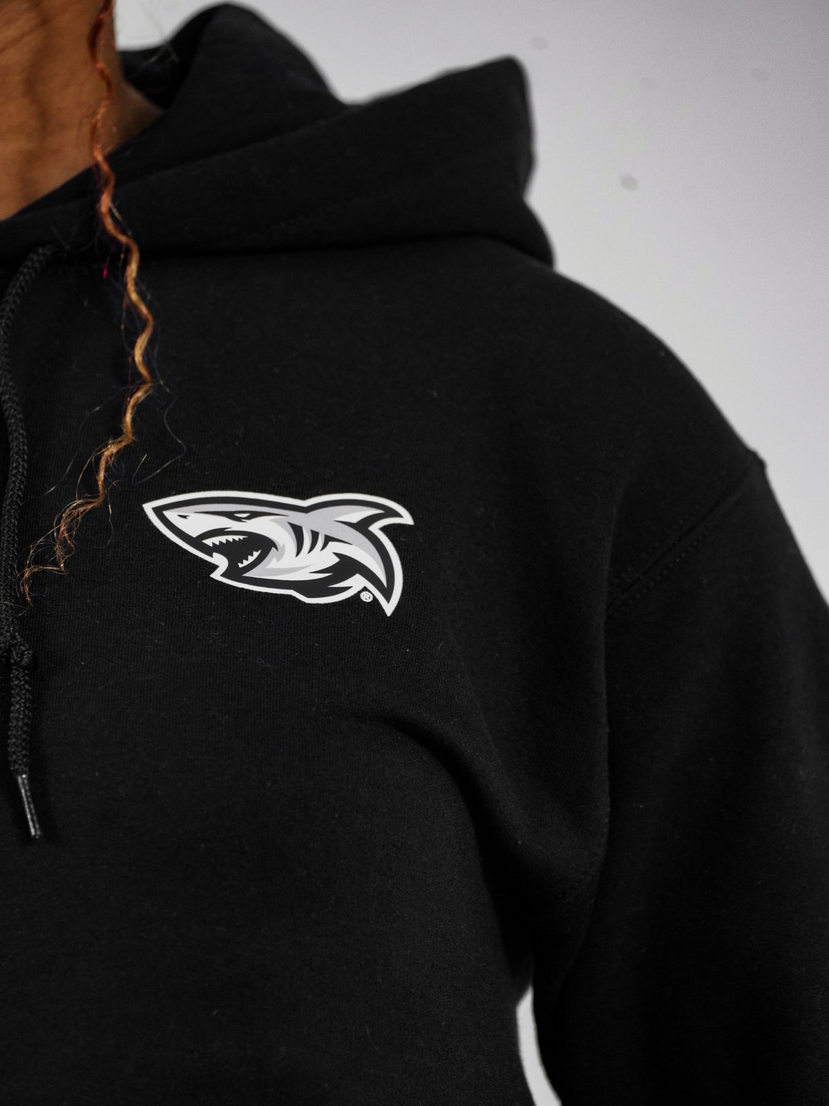 Sharks-Unisex Hoodie Print-Black