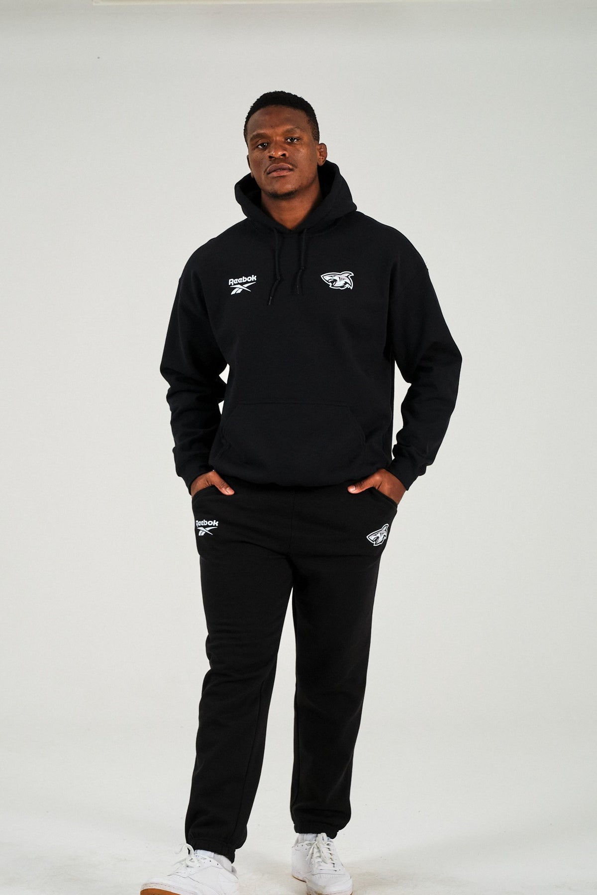 Sharks Reebok Unisex Track Pant - Black