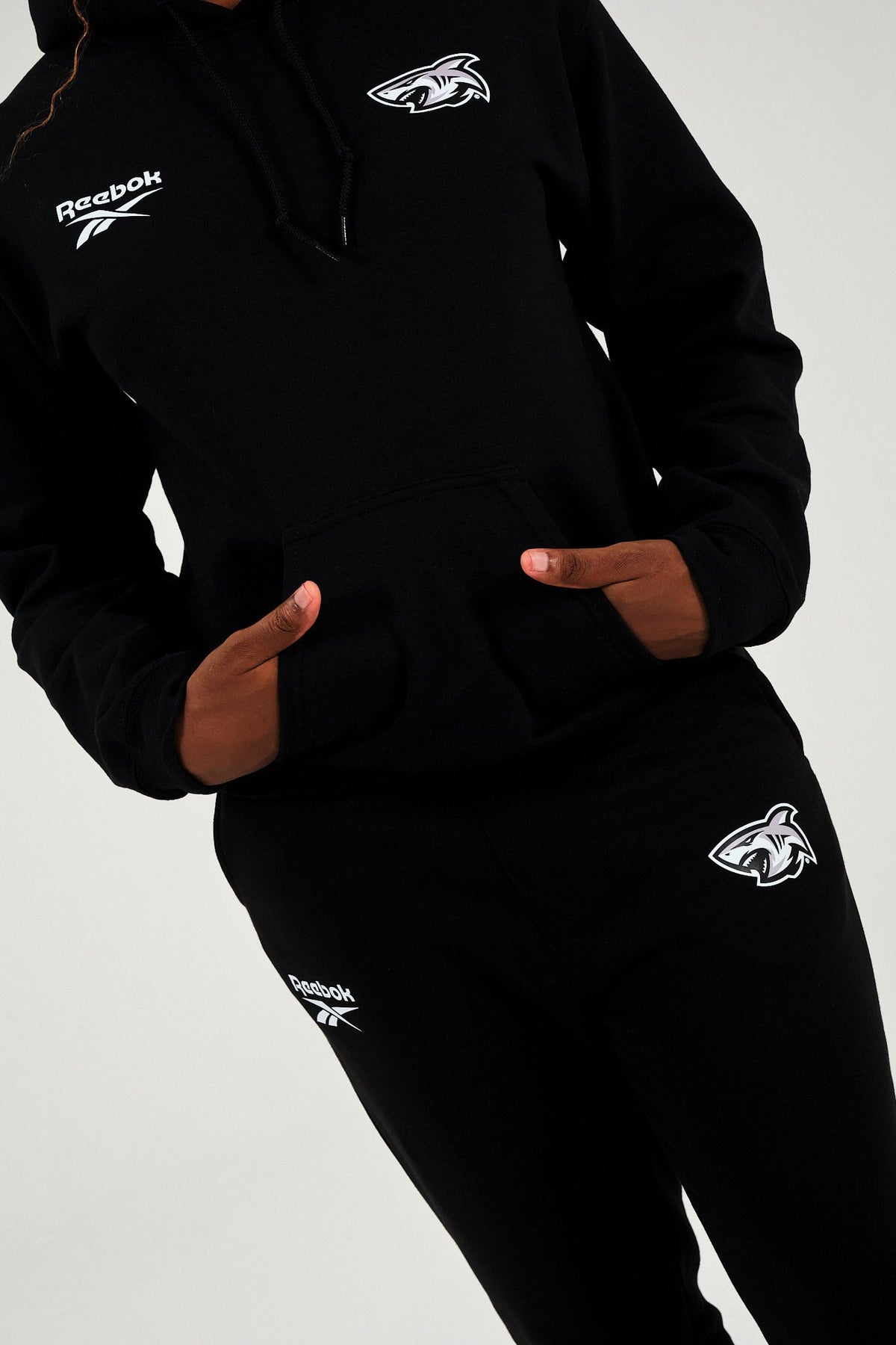 Sharks-Unisex Trackpant-Black