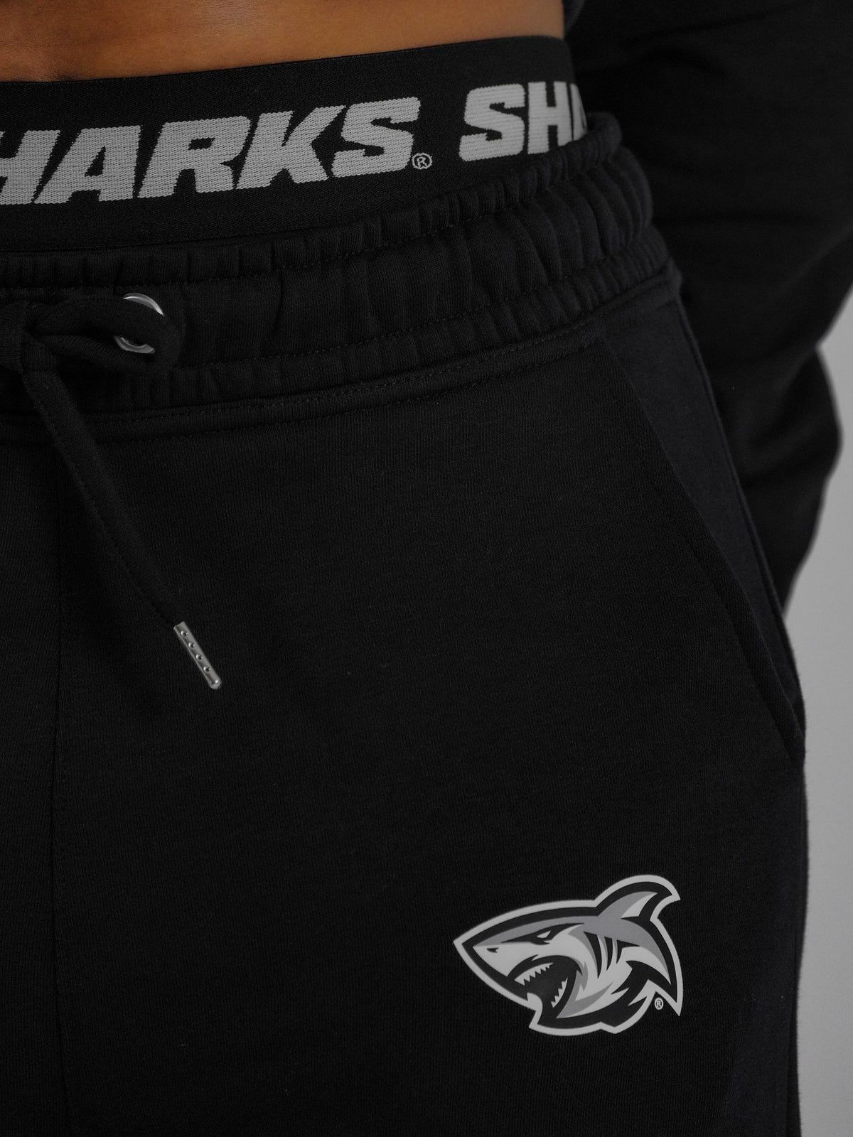 Sharks-Unisex Trackpant-Black