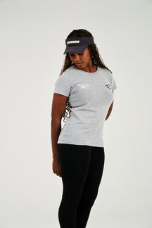Sharks-Womens Tee Print-Grey