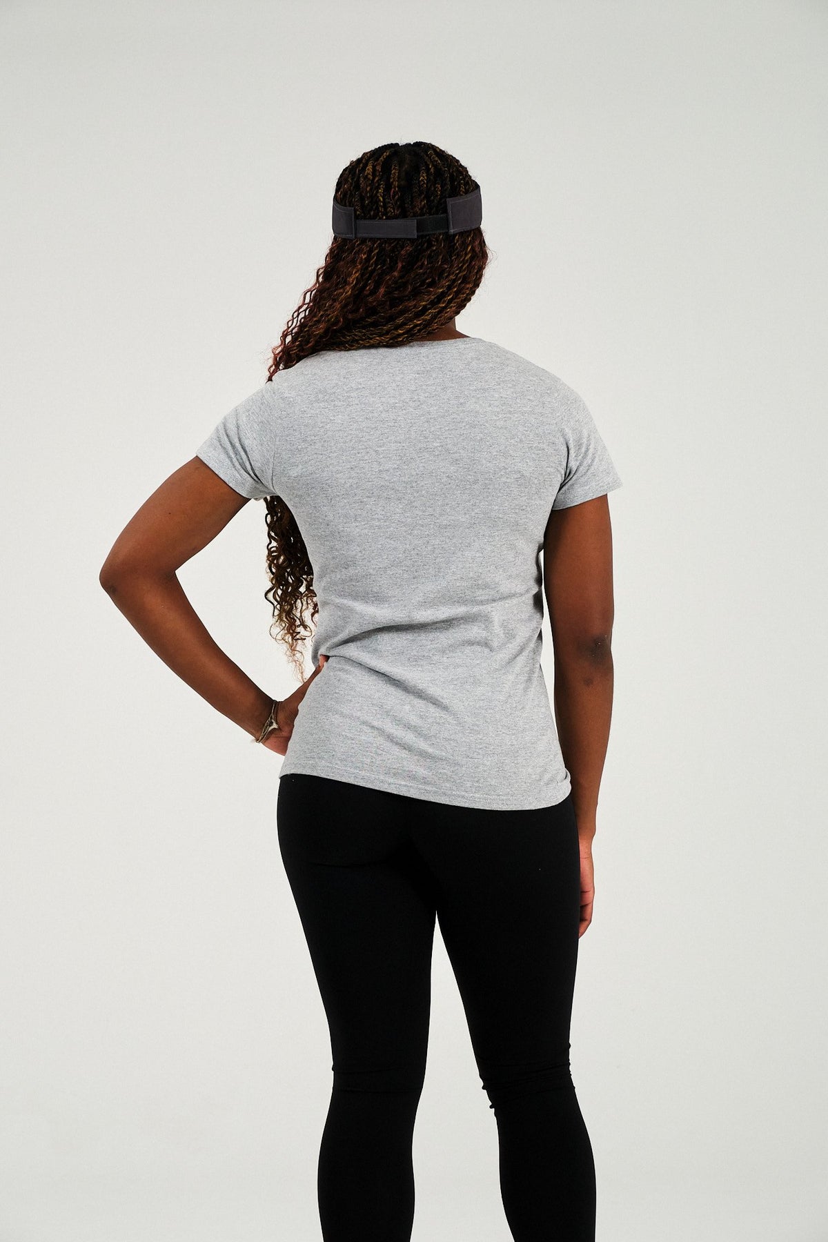 Sharks-Womens Tee Print-Grey