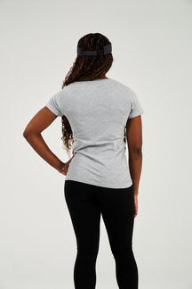 Sharks-Womens Tee Print-Grey