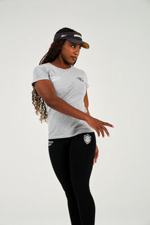 Sharks-Womens Tee Print-Grey