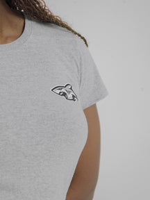 Sharks-Womens Tee Print-Grey