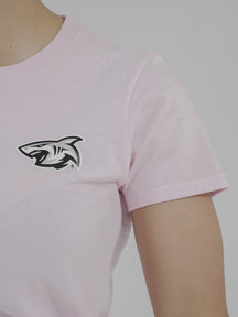 Sharks-Womens Tee Print-Pink